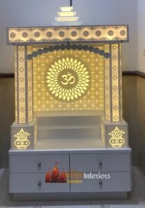 Designer Corian Temple Backlit For Home