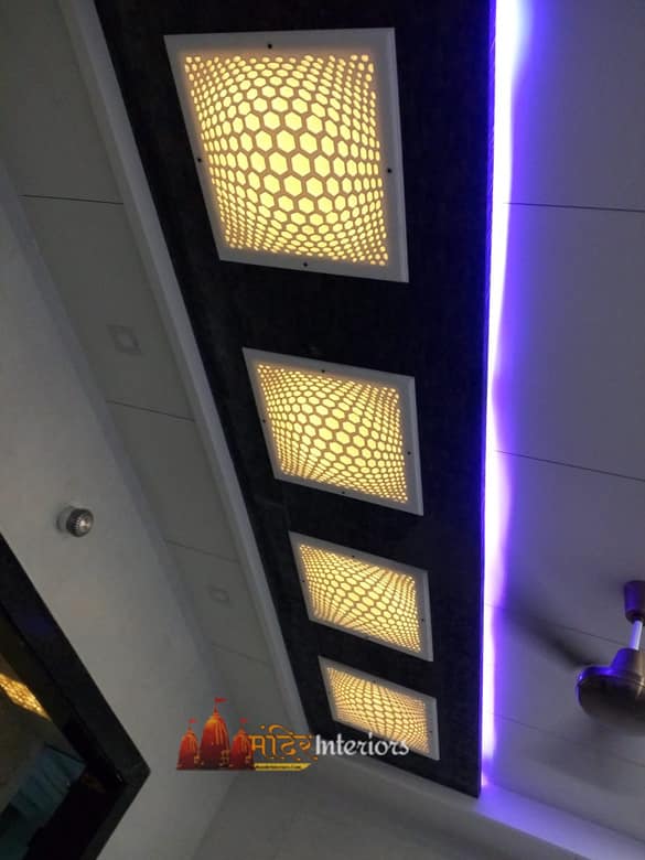 Corian Ceiling Backlit in Delhi
