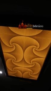 Corian Ceiling Backlit Design