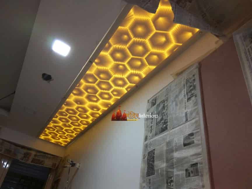 Corian Ceiling with Backlit Manufacturer Delhi