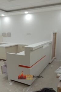 Corian Office Reception Table