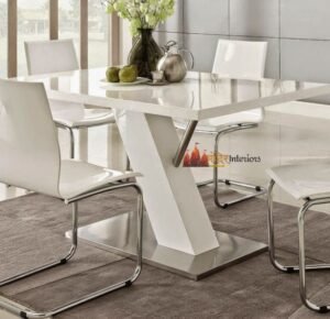 Corian Solid Surface table with Chair