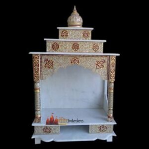 Designer Marble Mandir for Home
