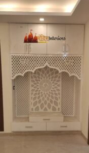 Designer Wooden Mandir For Home Pooja Ghar