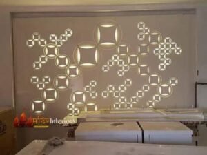 Corian Backlit Panel