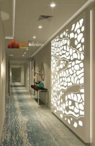 Corian Backlit Wall Panel for Home