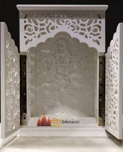 Designer Corian Mandir Wall Mount
