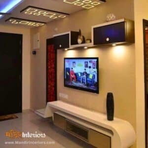 tv panel design for small bedroom simple