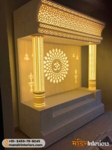 Corian Temple with Back Light